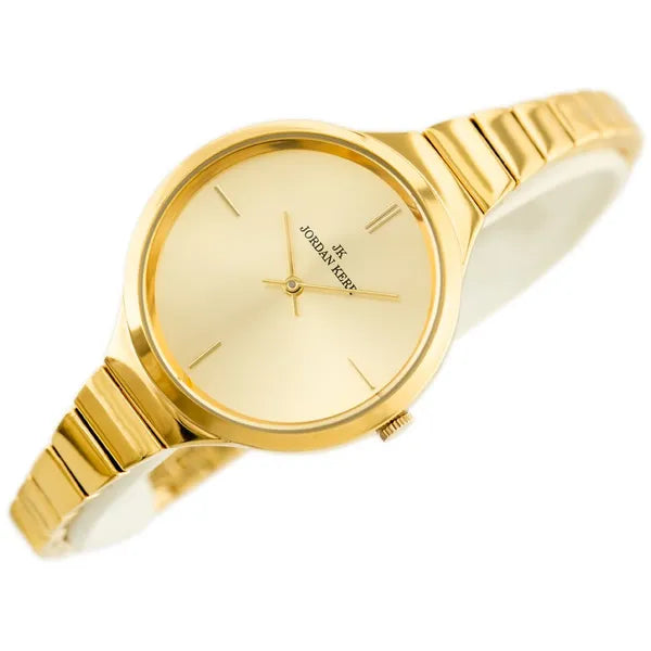 Arany női karóra Miyota kvarc szerkezettel, fém szíj, 34 mm