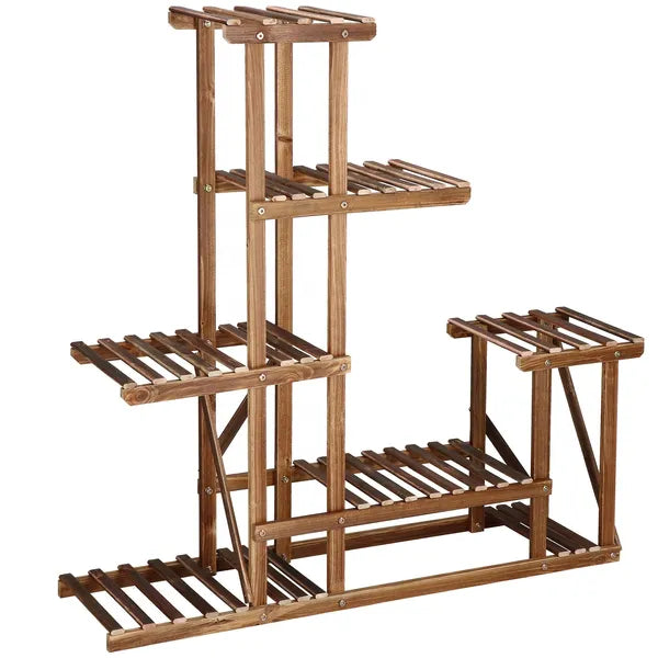 Springos fa virágtartó 6 szintes 95x95x25 cm