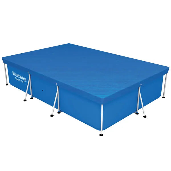 Bestway 300 × 201 cm téglalap alakú medence takaró, PE ponyva