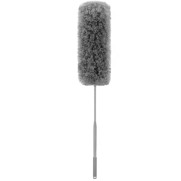 Teleszkópos poroló 75–254 cm, szürke poliészter fej, 2 részes