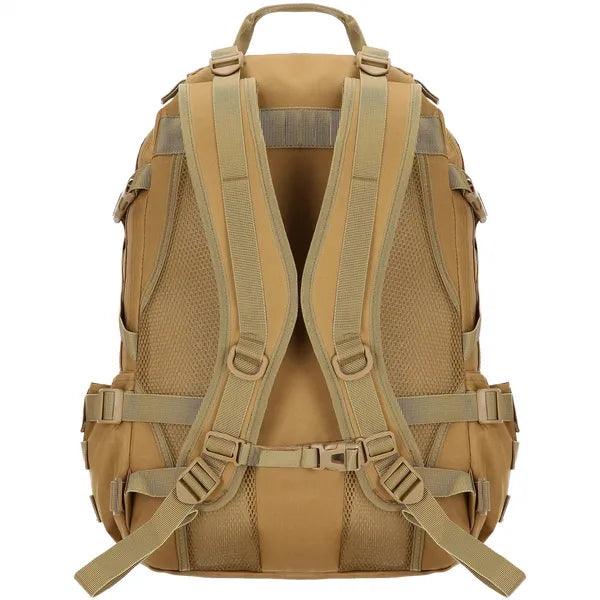 Springos taktikai hátizsák 53×39×16 cm, katonai zöld, 30 MOLLE hurok