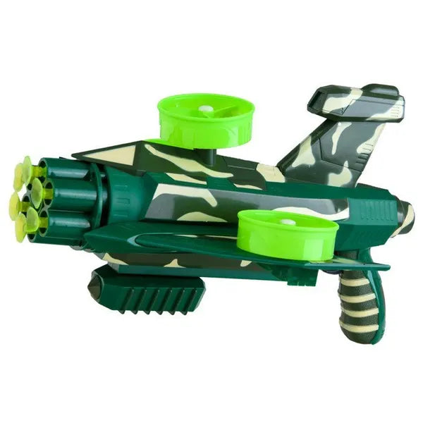 Blaster játék pisztoly 37 cm, gumilövedék + 3 repülő korong