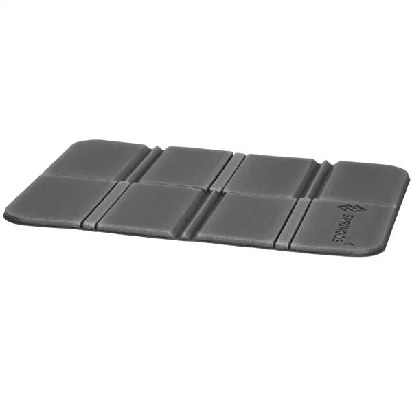 Összecsukható fekete XPE ülőalátét 37,5×28 cm, tokban
