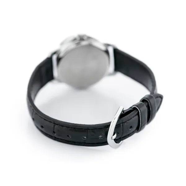 Casio női karóra LTP-V004L-1A, fekete számlap, bőr szíj, WR30
