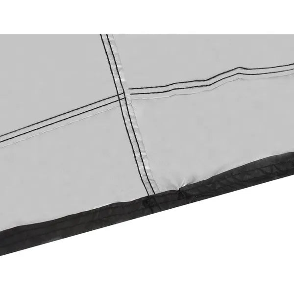Fekete 200D Oxford vízálló kerti függőfotel védőhuzat, 400×155 cm