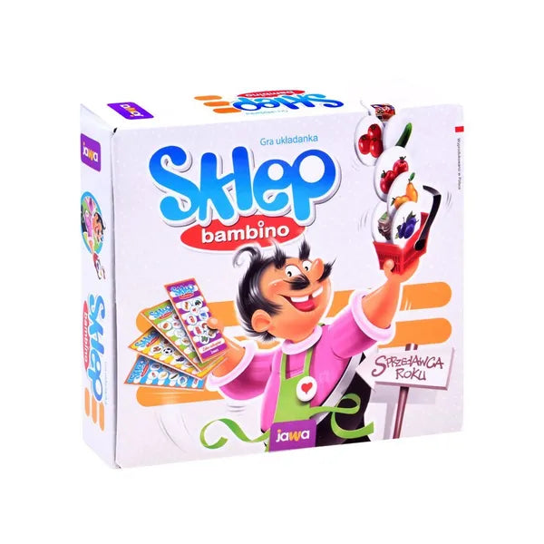 Bambino Shopping memória társasjáték gyerekeknek, 2-4 játékos, 3+ év