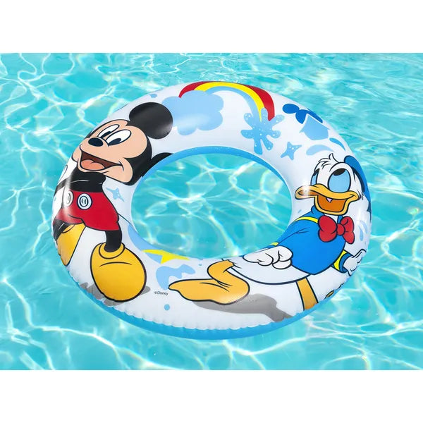 Bestway Mickey Mouse úszógumi gyerekeknek, PVC, 56 cm