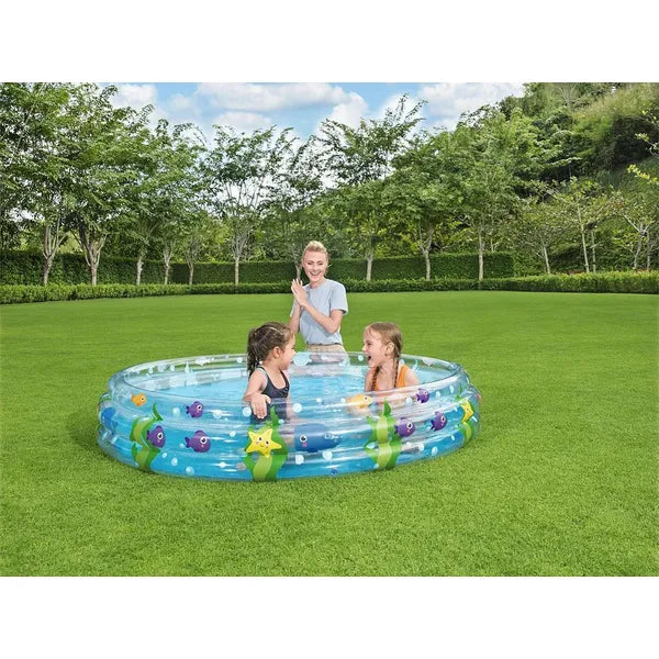 Bestway felfújható gyermekmedence 183×33 cm, 480 l PVC