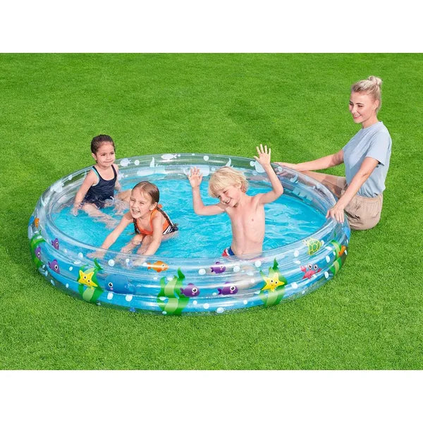 Bestway felfújható gyermekmedence 183×33 cm, 480 l PVC