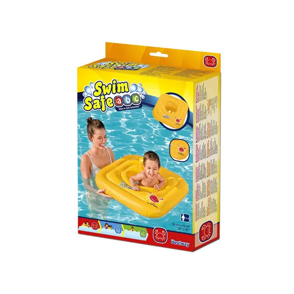 Felfújható baba úszóülés 76×76 cm, 11-15 kg, sárga – Bestway