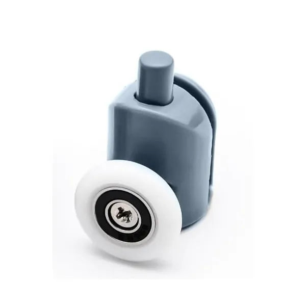 Zuhanykabin alsó egykerekes görgő 23 mm, PP/nylon, rozsdamentes