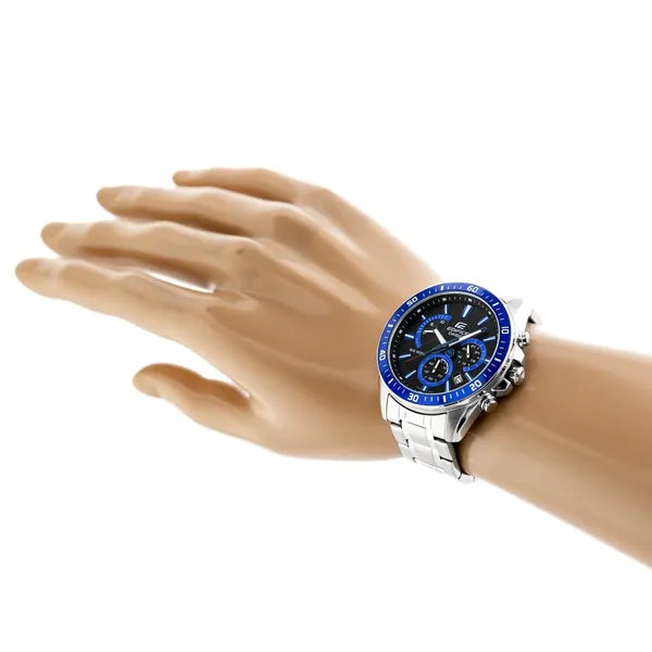Casio Edifice EFR-552D-1A2 férfi kronográf karóra, acél, 100 m
