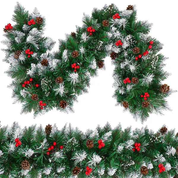 Springos® havas fenyő girland 110cm