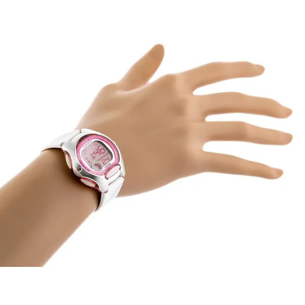 Gyermek digitális karóra Casio LW-200-7A, fehér, WR50