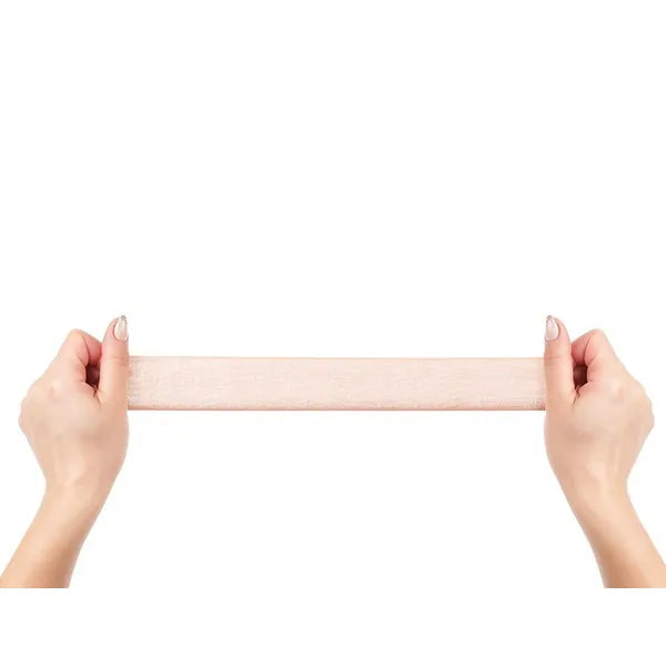 Melltartó nélküli emelőszalag, beige, 5 m x 5 cm, vízálló, 10 mellbimbóvédő