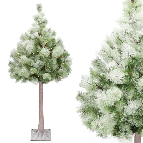 Díszítő LED fenyőfa 150 cm, 128 meleg fehér LED, IP44