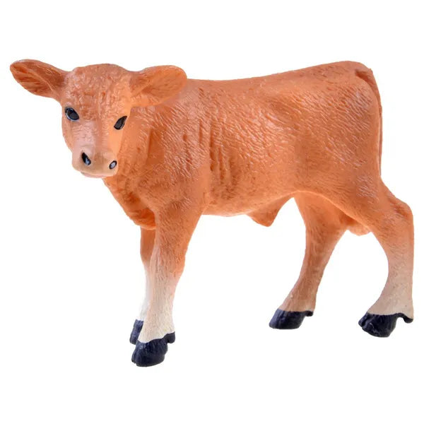 6 cm-es élethű műanyag borjú vagy szamár figura – farm állat