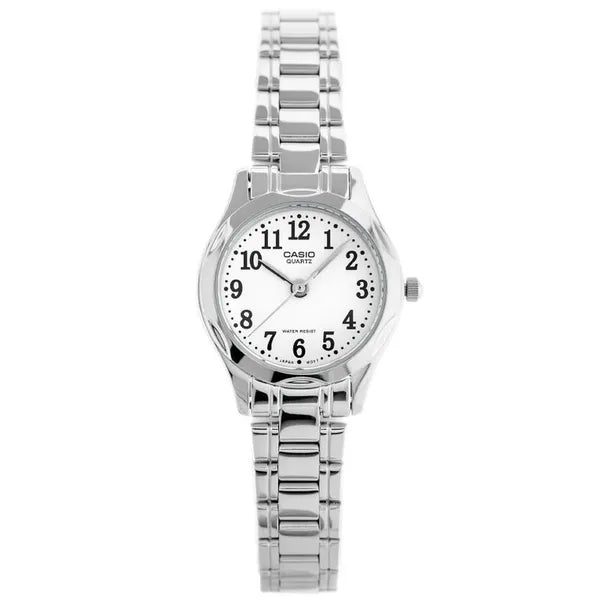 Casio LTP-1275D női ezüst rozsdamentes acél kvarc karóra WR30