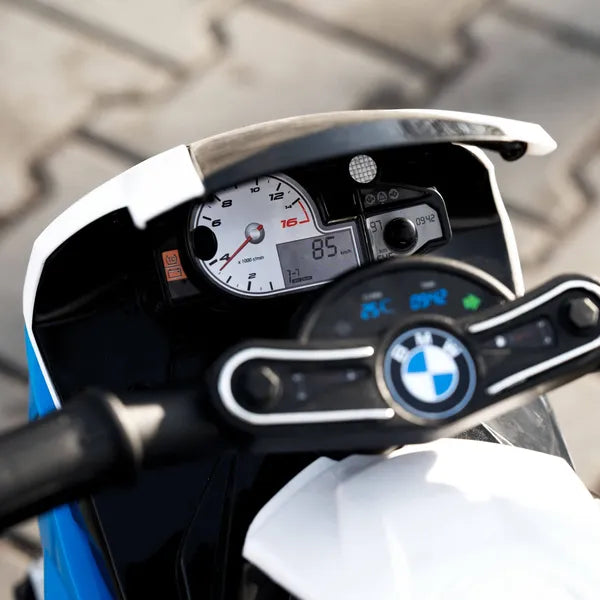 Gyerek elektromos háromkerekű BMW S1000 RR motor, 6V, 66×37×44 cm