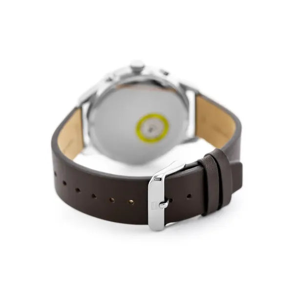 Tommy Hilfiger férfi karóra 44 mm, barna bőrszíj, WR50 – 1791579 Chase