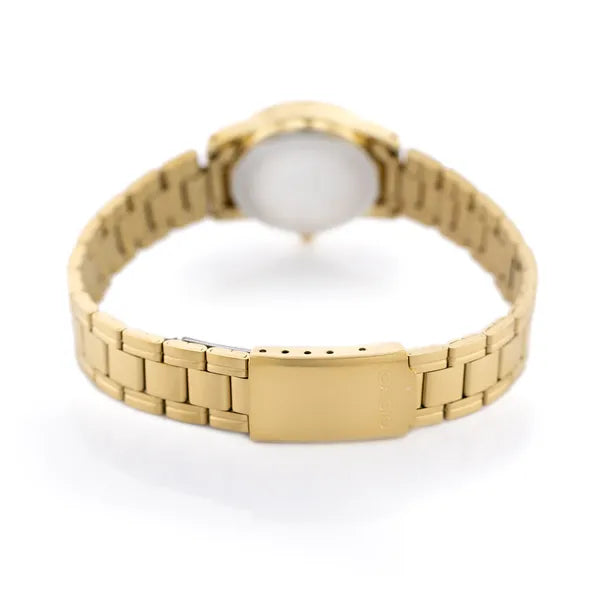 Casio női karóra LTP-V001G-9B arany nemesacél 25 mm WR30