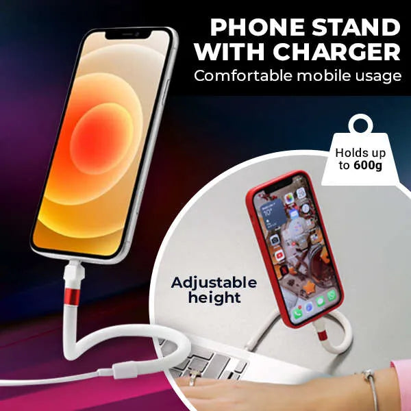 Reggero töltőkábel-mobiltartó