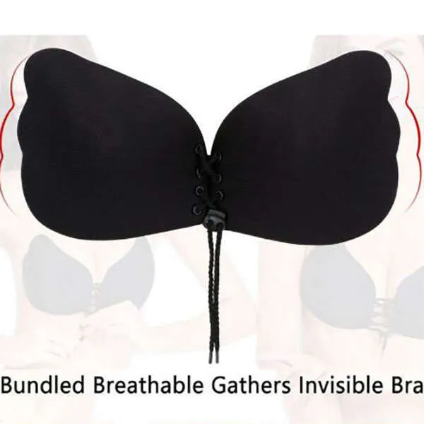Vivienne push-up pánt nélküli melltartó - bézs, a32/70