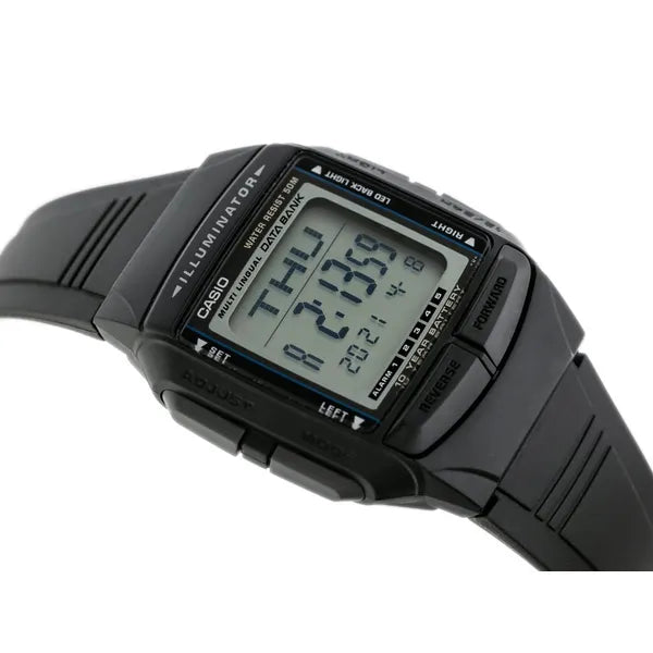 Casio Vintage DB-36-1AVCR férfi digitális karóra, fekete, WR50