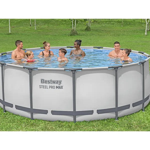 Bestway Steel Pro Max acélvázas kerti medence szett 427x122 cm 15232 l