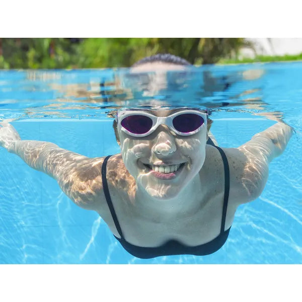 Bestway Hydro-Swim 21077 zöld gyermek úszószemüveg, UV-szűrős, állítható