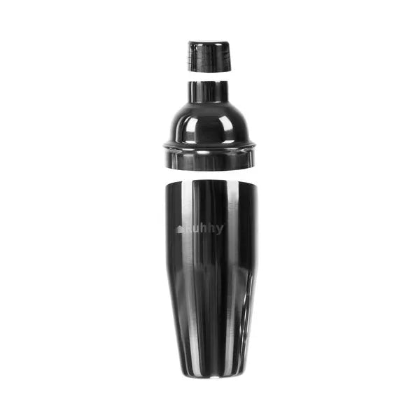 6 részes rozsdamentes acél koktélkészlet, 700 ml shakerrel, ezüst