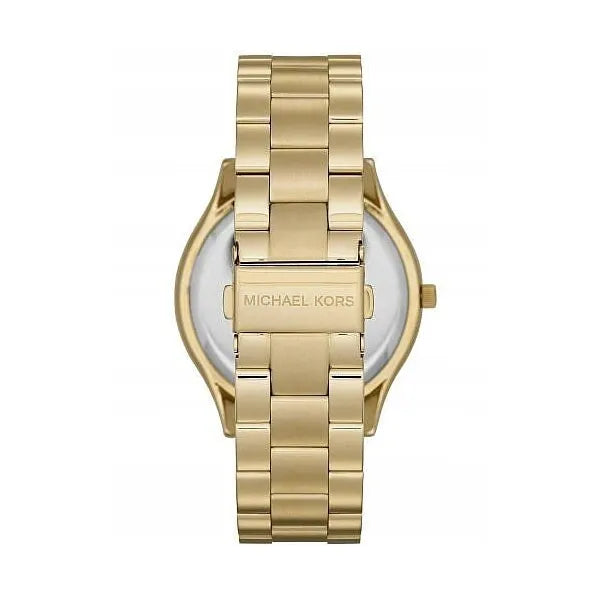 Michael Kors Slim Runway női karóra, arany, 41 mm, quartz, WR50