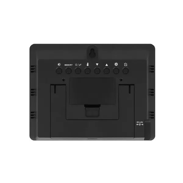 Vezeték nélküli LCD időjárás-állomás külső érzékelővel, hőmérő/higrométer