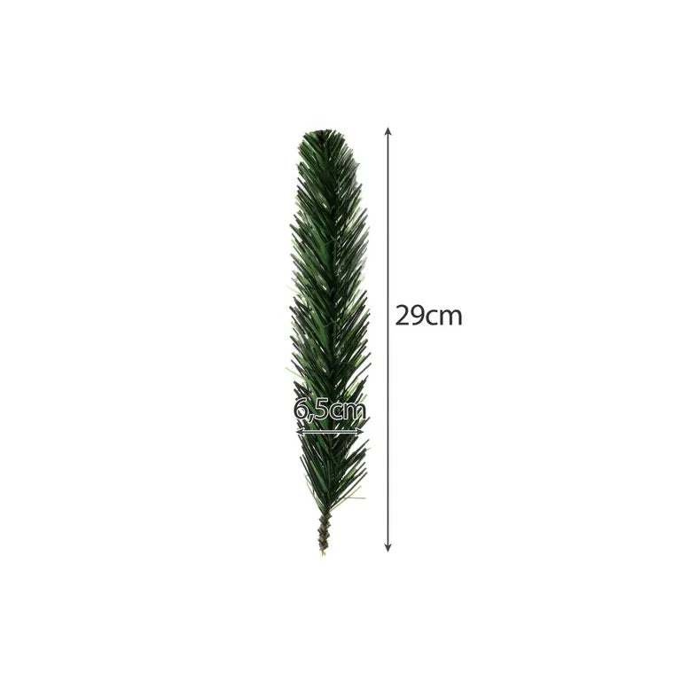 Mesterséges Lucfenyő Ágak Dekorációhoz 29 cm, 40 darab