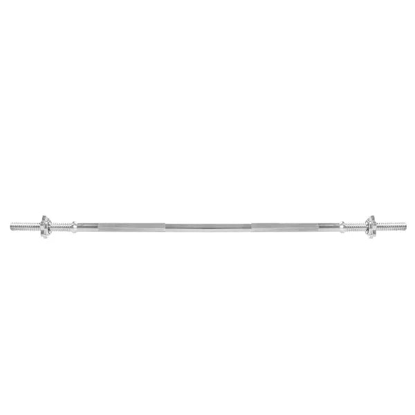 Egyenes súlyzórúd 120 cm Ø25 mm krómozott acél 140 kg terhelhetőség