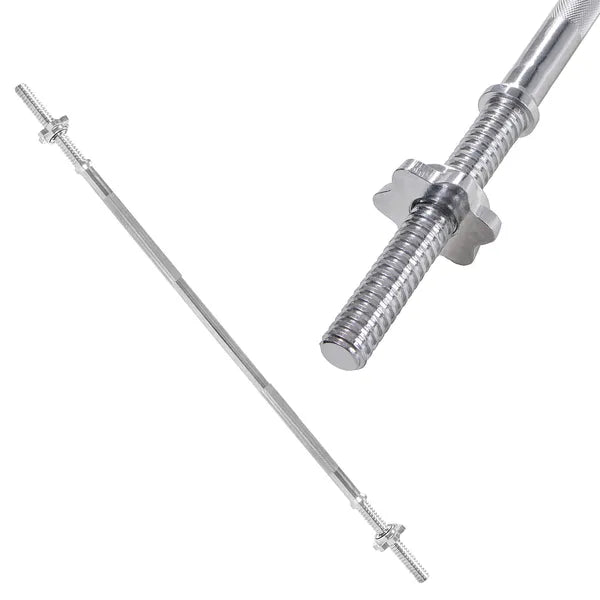 Egyenes súlyzórúd 120 cm Ø25 mm krómozott acél 140 kg terhelhetőség