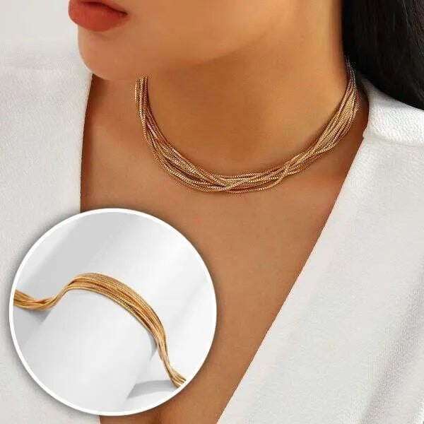 Aranyfény nyaklánc - elegancia és stílus