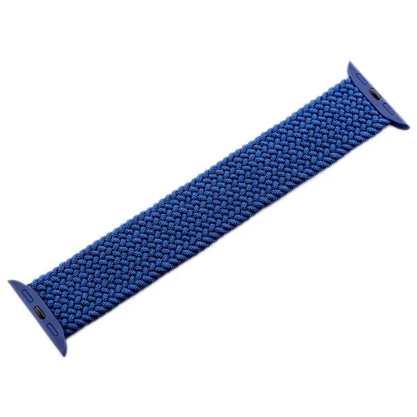 Sötétkék nylon Apple Watch sportszíj, rugalmas, 38/40 mm