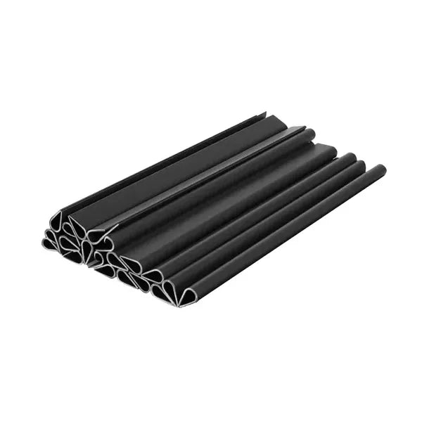 PVC kerítés takarószalag 19 cm×35 m 630 g/m² antracit, 25 csipesszel