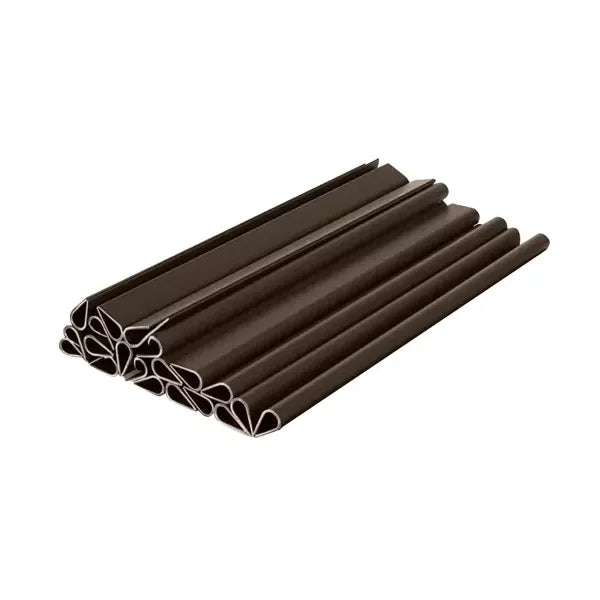 Kerítés takarószalag 19 cm x 35 m 450 g/m², barna, 25 rögzítővel