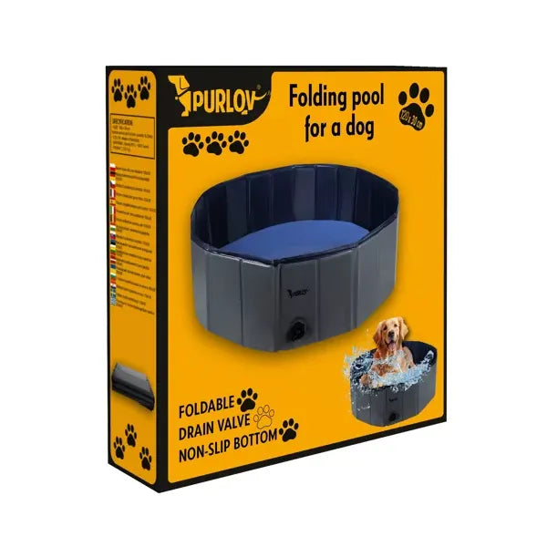 összecsukható medence/kutya járóka 120x30 purlov 23831