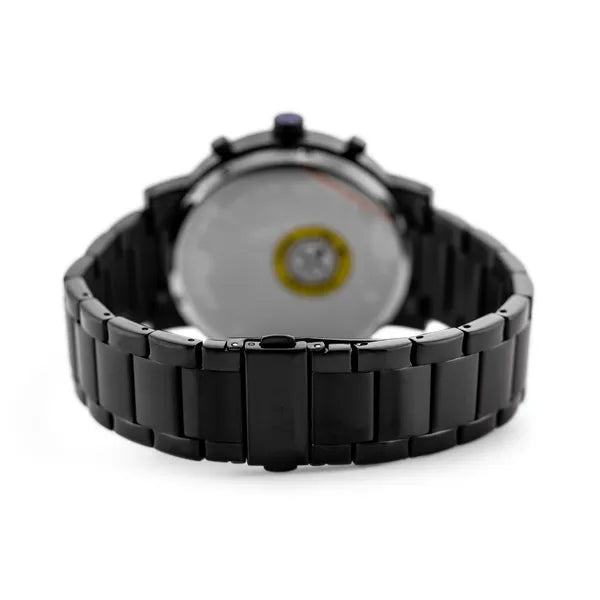 Tommy Hilfiger Evan férfi karóra, fekete acél, 44 mm, WR50