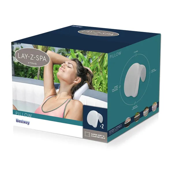 Bestway Lay-Z-Spa fejpárna készlet, 2 db, PU hab, univerzális