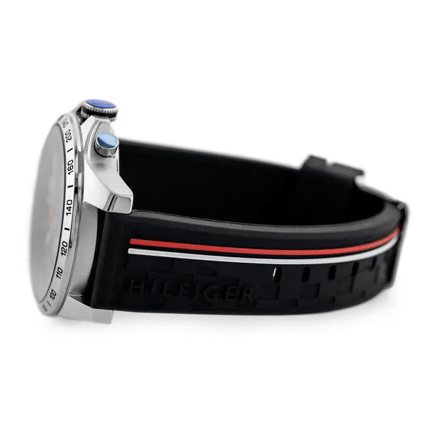 Tommy Hilfiger Decker 1791473 férfi karóra, kvarc, 46 mm, WR50