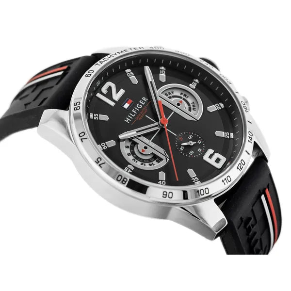 Tommy Hilfiger Decker 1791473 férfi karóra, kvarc, 46 mm, WR50