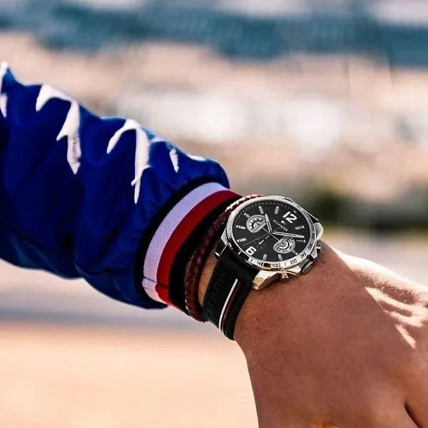 Tommy Hilfiger Decker 1791473 férfi karóra, kvarc, 46 mm, WR50