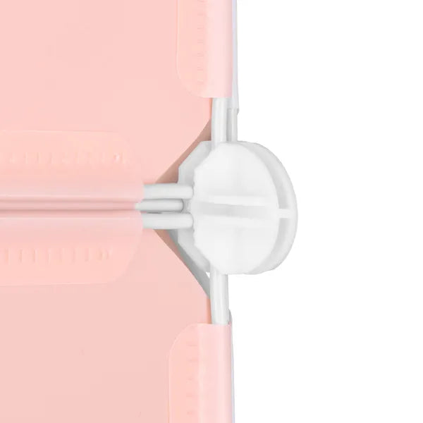 Moduláris műanyag gyerekszekrény, 9 ajtós, 110×110×37 cm, több szín