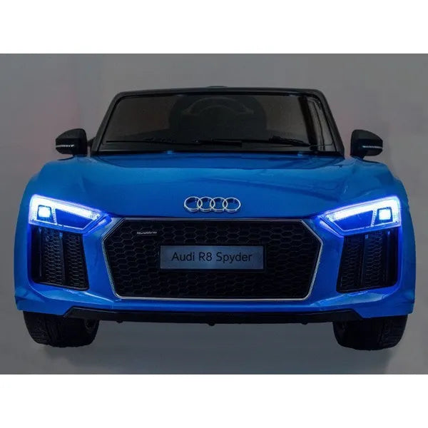 Audi R8 Spyder elektromos kisautó gyerekeknek, 12 V, távirányító, EVA kerekek