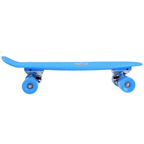 Színes műanyag fishboard gördeszka 55×14,5 cm, 50 kg teherbírás