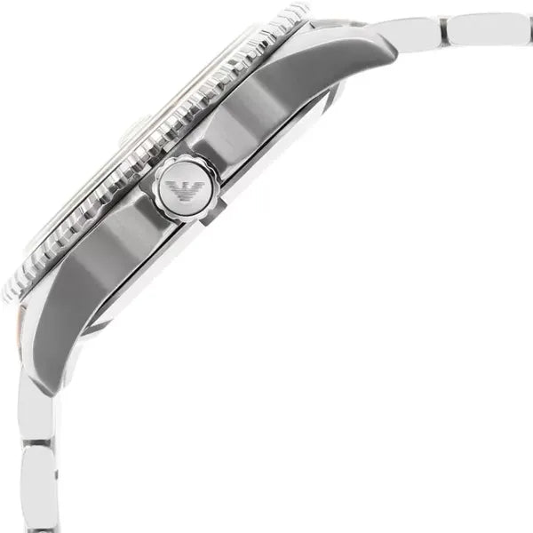 Emporio Armani férfi karóra AR11340 rozéarany-acél, barna számlap, WR100